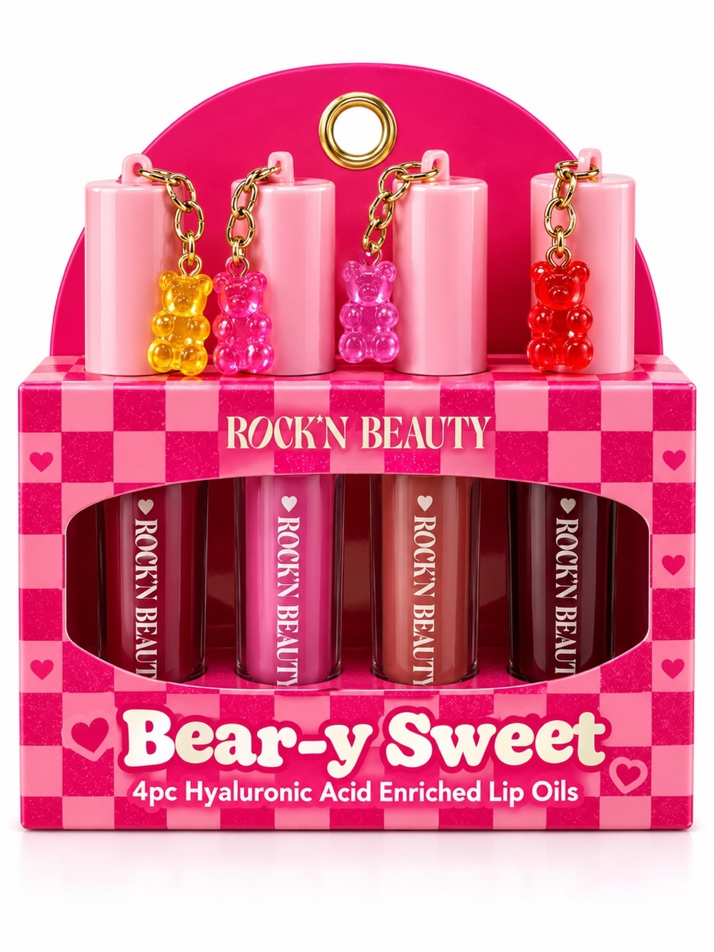 Bear-y Sweet 4pc. Lip Oil Set